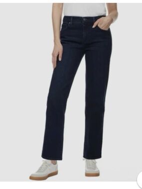 Hudson Jeans Women's Straight Leg Jeans - Dark Indigo Navy